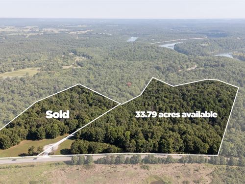 33.79 Acres Near Table Rock Lake : Golden : Barry County : Missouri