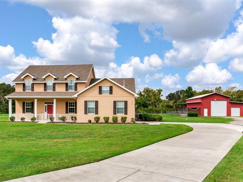 Charming Country Manor : Plant City : Hillsborough County : Florida