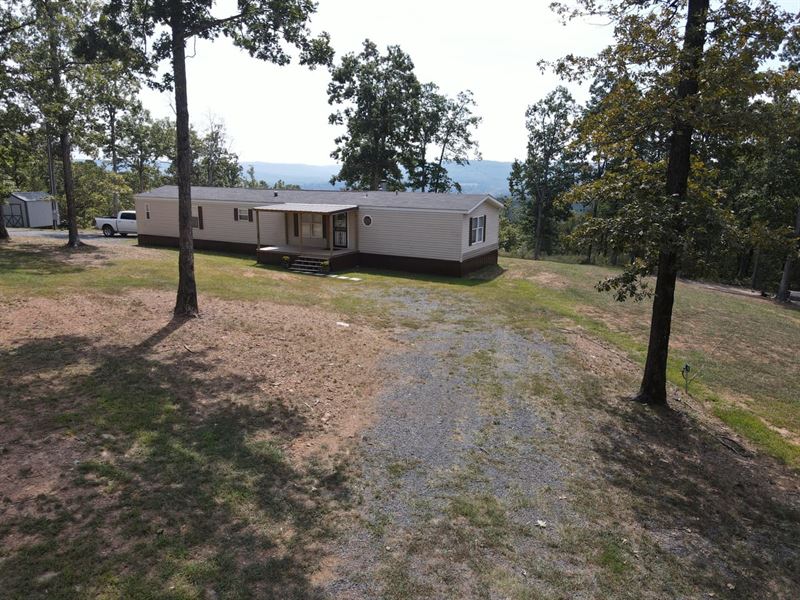 Charming 3-Bed, 2-Bath Mobile Home : Marshall : Searcy County : Arkansas