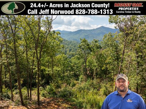 24.47 Acres in Jackson County : Tuckasegee : Jackson County : North Carolina