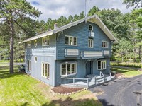 Home on 5 Acres, Hangar : Phelps : Vilas County : Wisconsin