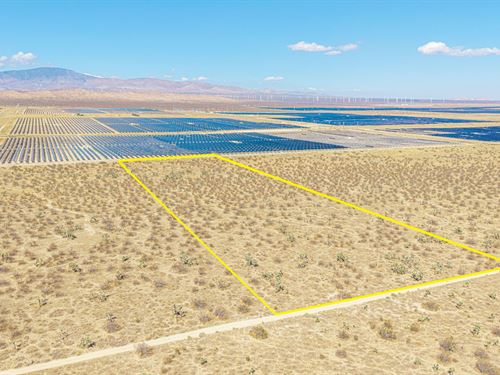 $1,771.20/Mo, Spacious 10 Acre Lot : Rosamond : Kern County : California