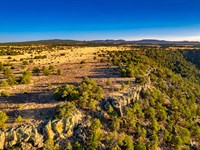 Mesa-Top Property with Power : Quemado : Catron County : New Mexico