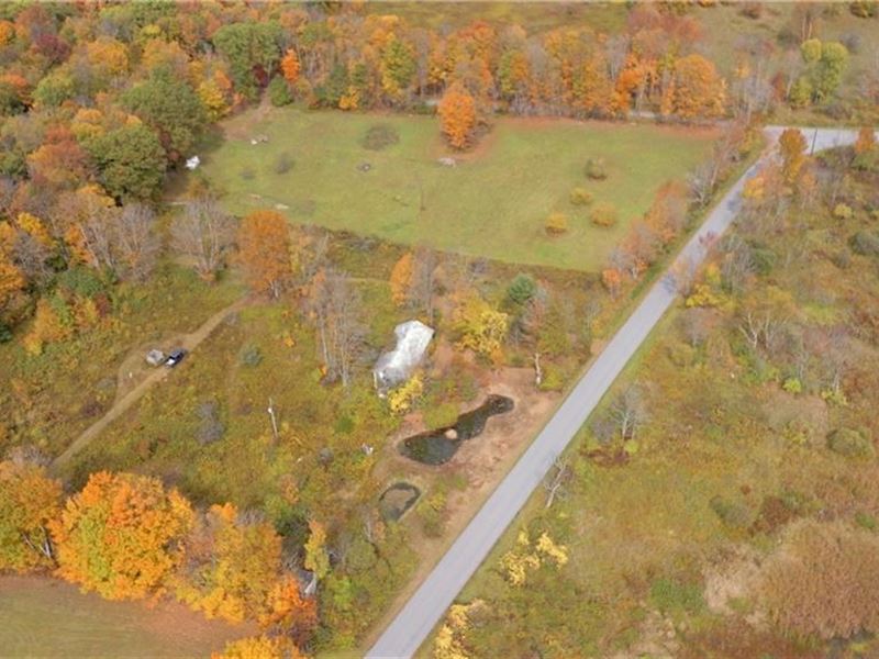 5 Country Acres with Old Home : Jefferson : Schoharie County : New York