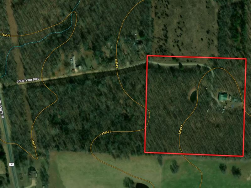 Country Home, Private Setting : Mountain View : Howell County : Missouri