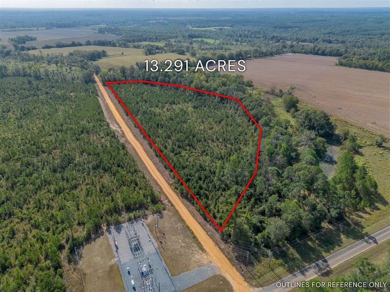 Tract 6 13.291 Acres : Jacksonville : Telfair County : Georgia