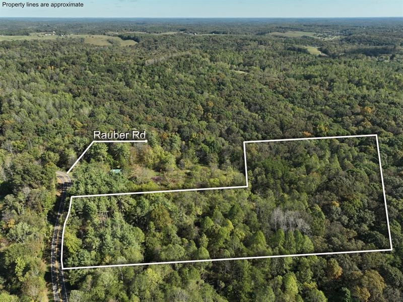 Rauber Rd, 17 Acres : Logan : Hocking County : Ohio