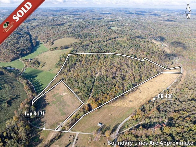 Twp Rd 71, 41 Acres : Dresden : Coshocton County : Ohio