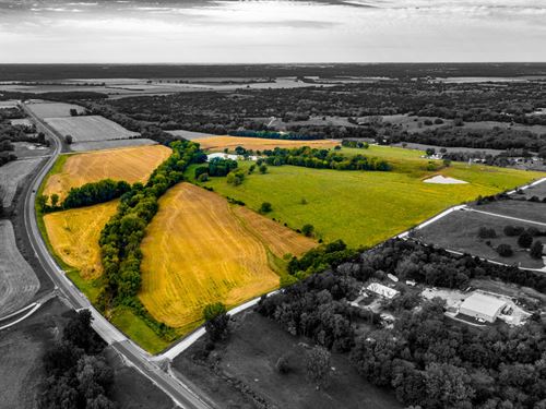Kansas Farmland Auction : Perry : Jefferson County : Kansas