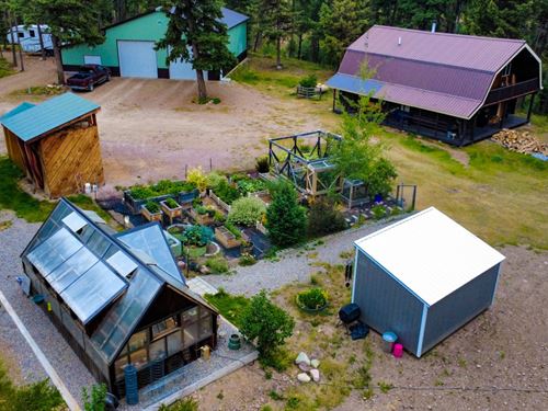 Double Possibilities Home & Lot : Condon : Missoula County : Montana