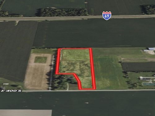 8.73 Acres of Vacant Land in Anders : Anderson : Madison County : Indiana