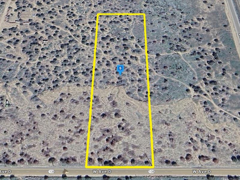 Scenic Lancaster Lot, $1,832.31/Mo : Lancaster : Los Angeles County : California