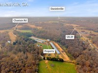 Pilgrim Broiler Farm on 27 Acres : Danielsville : Madison County : Georgia