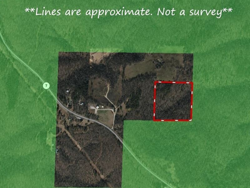 10 Acres in Jasper, Arkansas : Jasper : Newton County : Arkansas