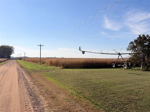 147 Acres Irrigated Antelope Cou : Brunswick : Antelope County : Nebraska