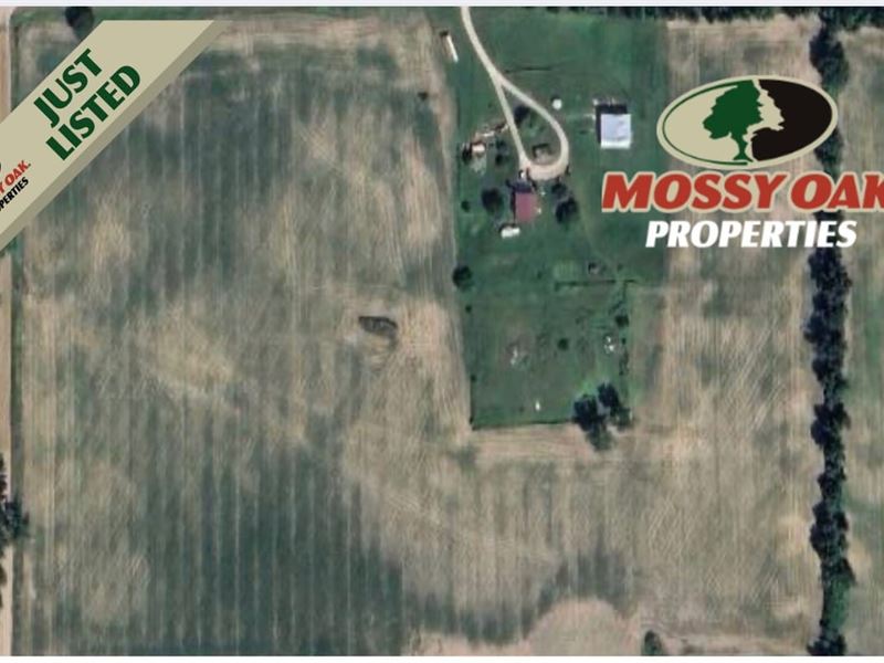 30 Acres of Farmland in Hillsda : Montgomery : Hillsdale County : Michigan