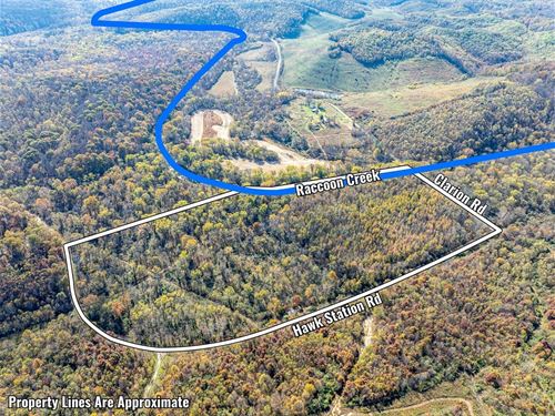 Hawk Station, 35 Acres : Vinton : Ohio