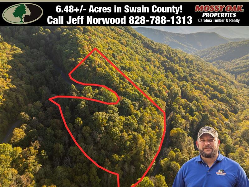 6.48 Acres in Swain County Gated : Bryson City : Swain County : North Carolina