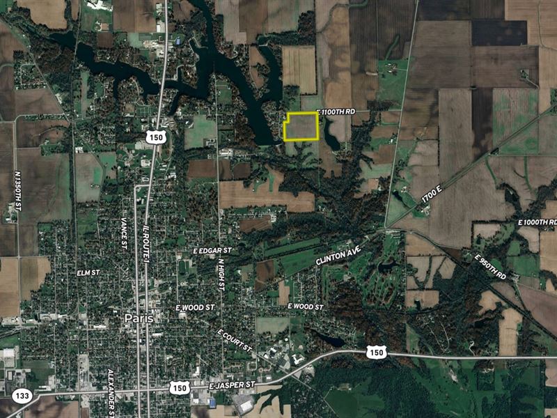 Edgar County Next to Twin Lakes, AL : Paris : Edgar County : Illinois