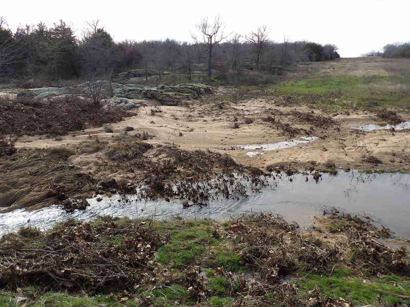 Prime Recreation / Hunting Property : Coleman : Atoka County : Oklahoma