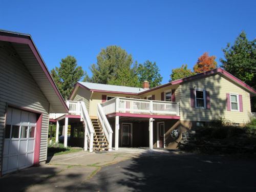 Home on 5 Private Acres with a Pond : Covington : Baraga County : Michigan