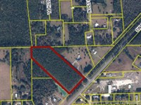 Beautiful 9.82 Acre Property : Lake Butler : Union County : Florida