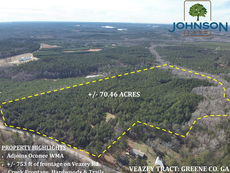 Veazey Tract : White Plains : Greene County : Georgia
