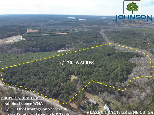 Veazey Tract : White Plains : Greene County : Georgia