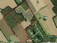 162 Acres/2 Tracts Warren Co. Land : Clarksville : Warren County : Ohio