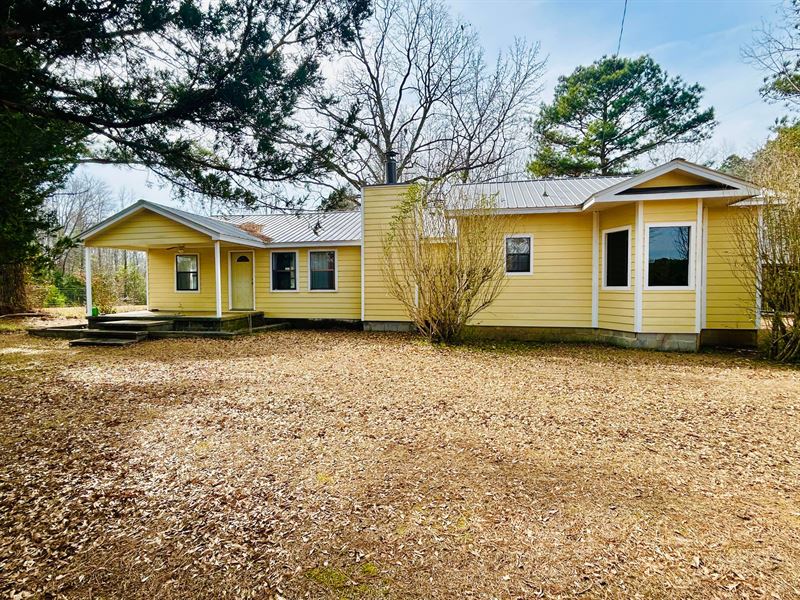 Home on 5 Acres in Chambers Coun : Lafayette : Chambers County : Alabama