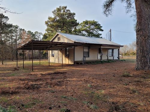 Woodland TX 5 Acre Country Home : Detroit : Red River County : Texas