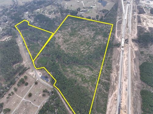 61 Acres, T-1, Union Springs Rd : Corrigan : Polk County : Texas