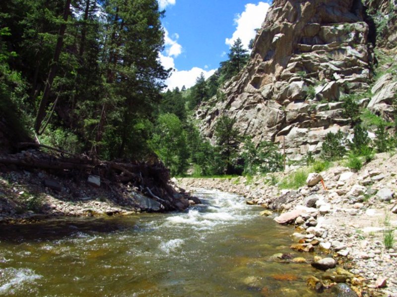 N. Fork Big Thompson River Acreage : Estes Park : Larimer County : Colorado