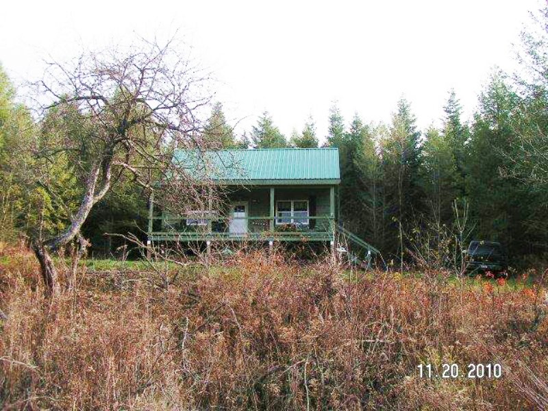 Cabin Borders State Forest Trails : Freetown : Cortland County : New York
