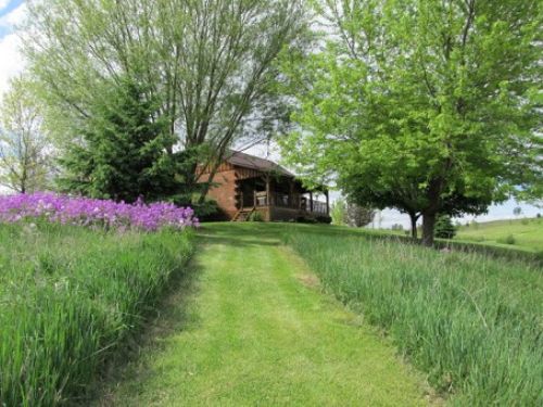 Wisconsin Log Cabin : Viroqua : Vernon County : Wisconsin