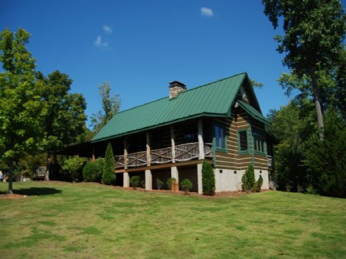 187 Acre Hunting Tract W/ Log Home : Pauline : Spartanburg County : South Carolina