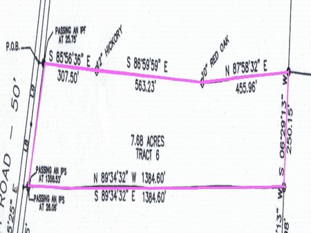 7.68 Acres, Tn, Seller Financing : Lawrenceburg : Lawrence County : Tennessee