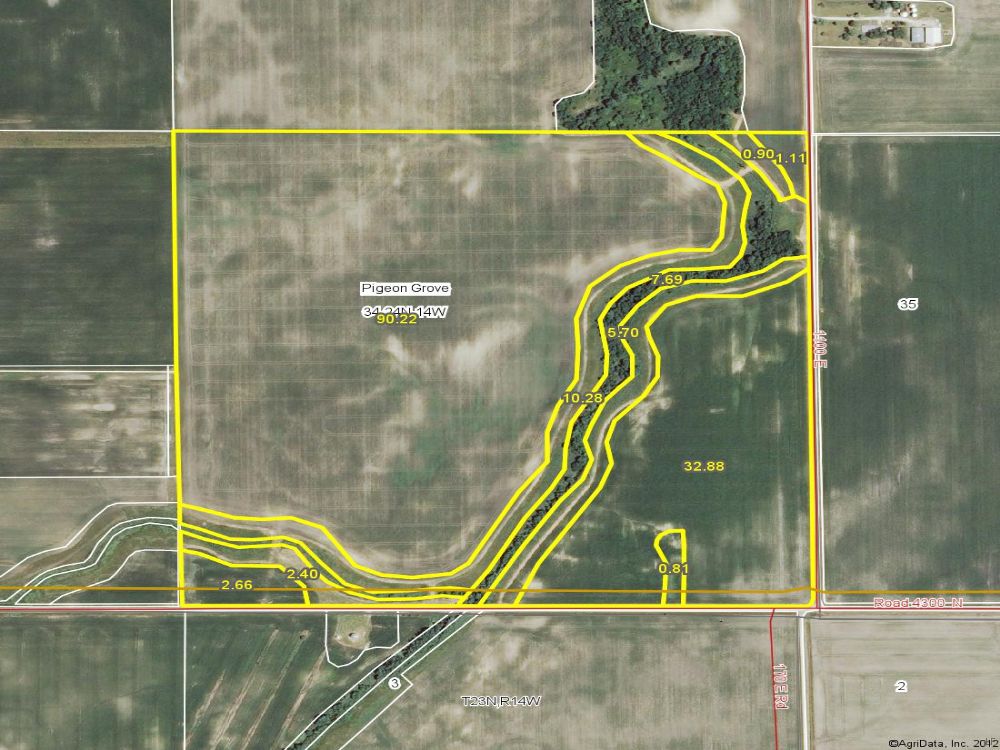 160 Acres for Sale Ag Exchange, Farm for Sale in Illinois, 58556