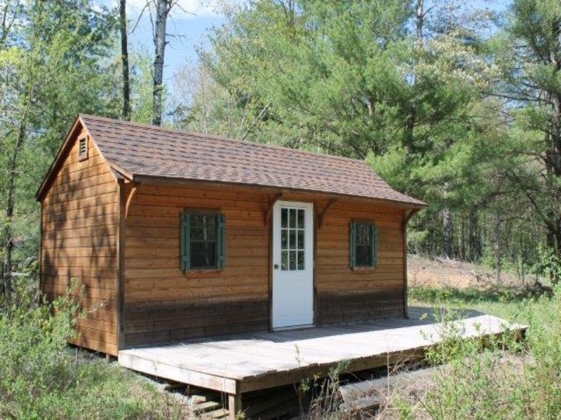109 Acres Cabin Woods Hunting : Croghan : Lewis County : New York