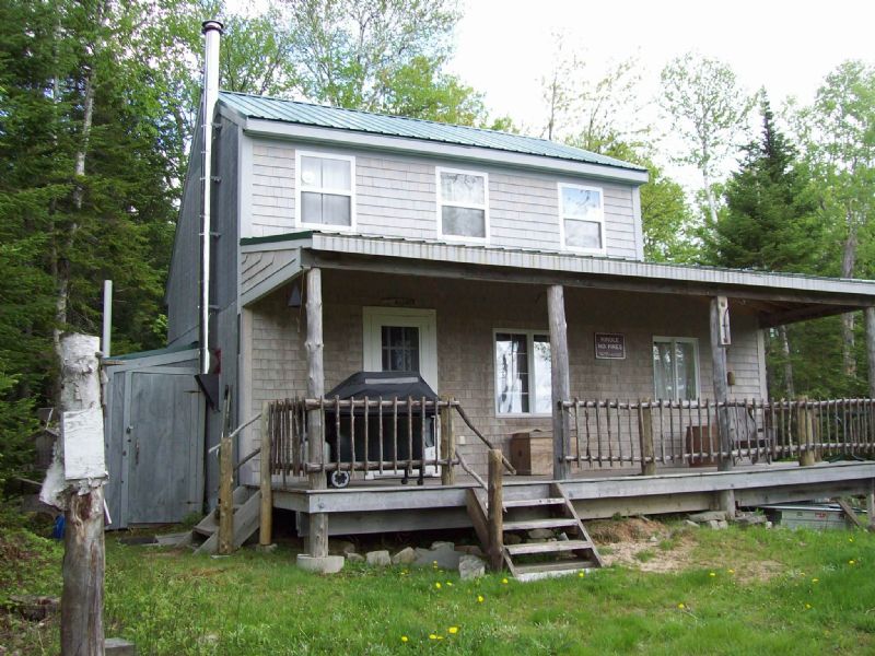 Grace Pond Wilderness Cabin, Farm for Sale in Maine, 64049 FARMFLIP