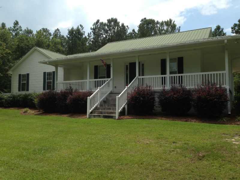 Country Home On 11 Acres : Swainsboro : Emanuel County : Georgia