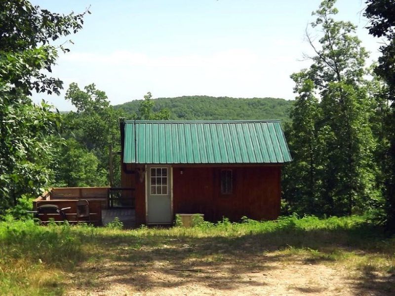 10 Acres with Off Grid Cabin, Farm for Sale by Owner in Missouri