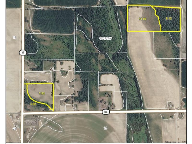 32.94 Acres for Sale : Holly Grove : Monroe County : Arkansas
