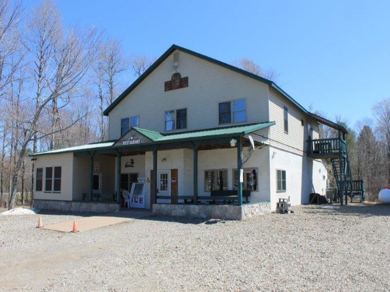 Big Bear On Salmon River Reservoir : Redfield : Oswego County : New York