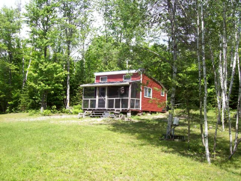 Solar Cabin On 5 Acres : Saint Albans : Somerset County : Maine