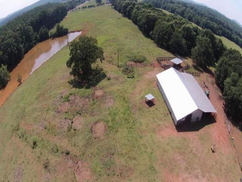 174+/- Acres Cattle Farm : Talladega : Talladega County : Alabama