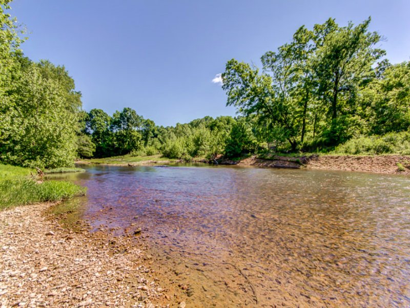 177 Acre Buffalo River Farm Farm for Sale in Hohenwald, Lewis County