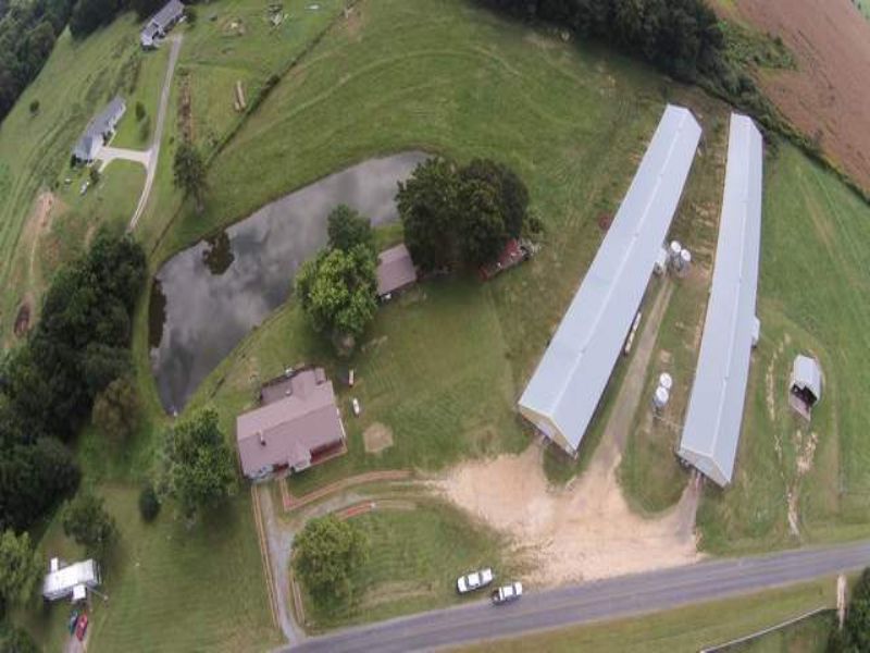 2 House Poultry Farm : Sylvania : DeKalb County : Alabama