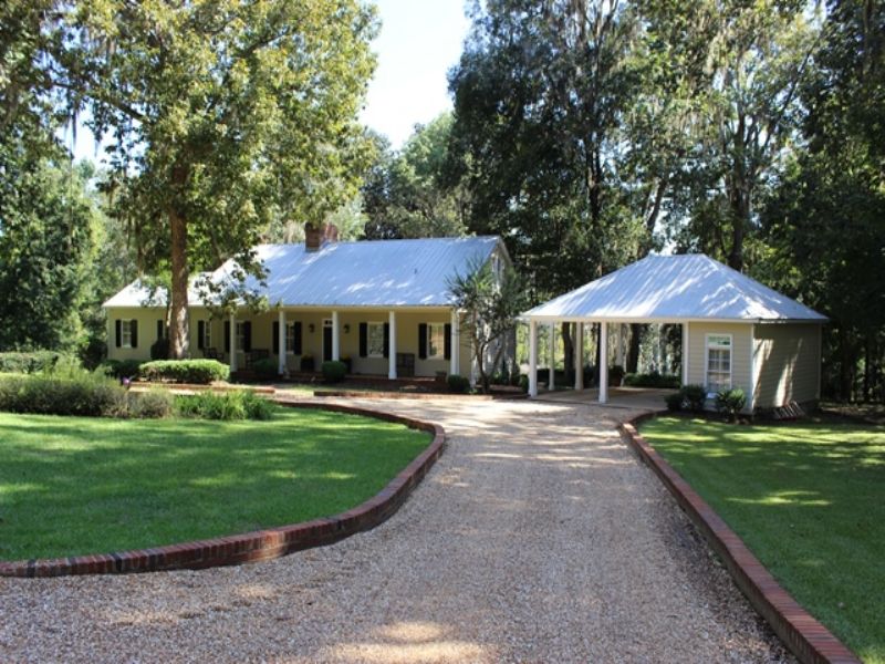 14 Ac Estate On Lake Miccosukee : Tallahassee : Leon County : Florida