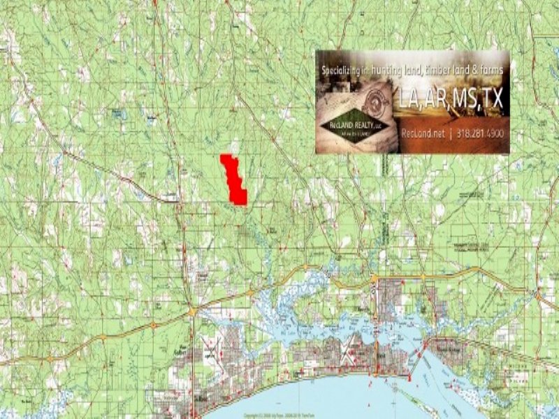 630.00 Acres Fishing Land, Hunting : Gulfport : Harrison County : Mississippi